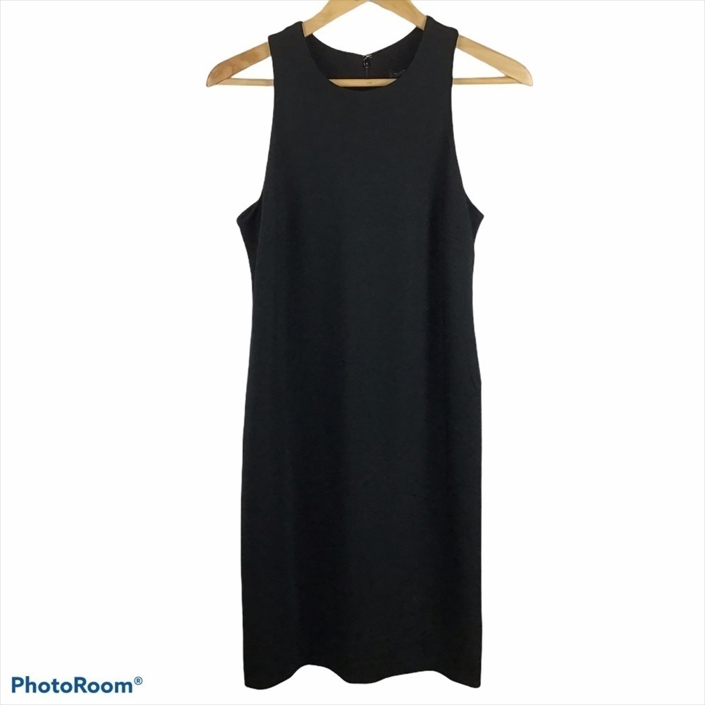 Ann Taylor Sleeveless Black Dress Size 6